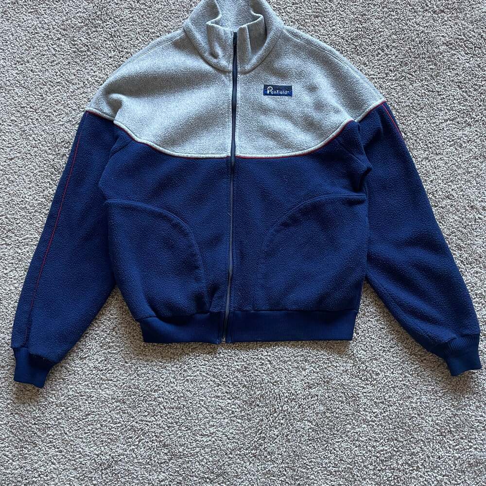 PENFIELD VINTAGE PUFFER WOOL ZIPPER JACKET SIZE XL MADE IN THE USA